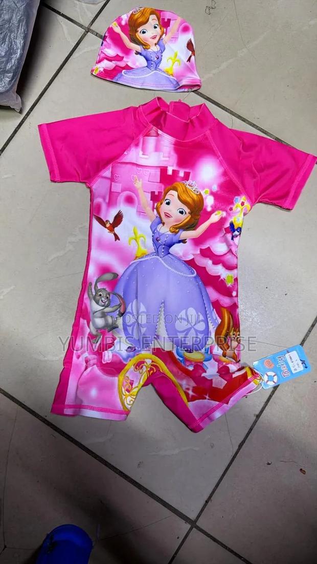 Baby Girls Swimming  Costumes for Age 3 Yrs to 12yrs - main view