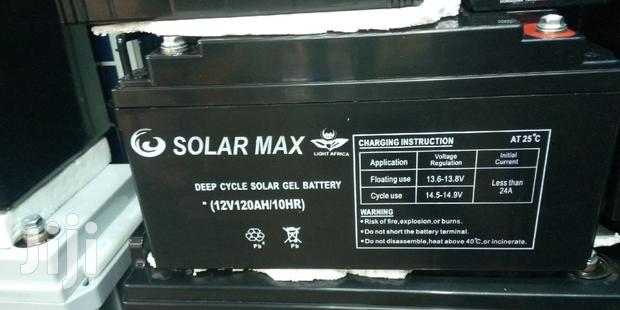 Solarmax Deep Cycle Gel Battery 120ah - thumbnail 2