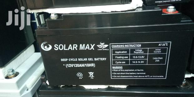 Solarmax Deep Cycle Gel Battery 120ah