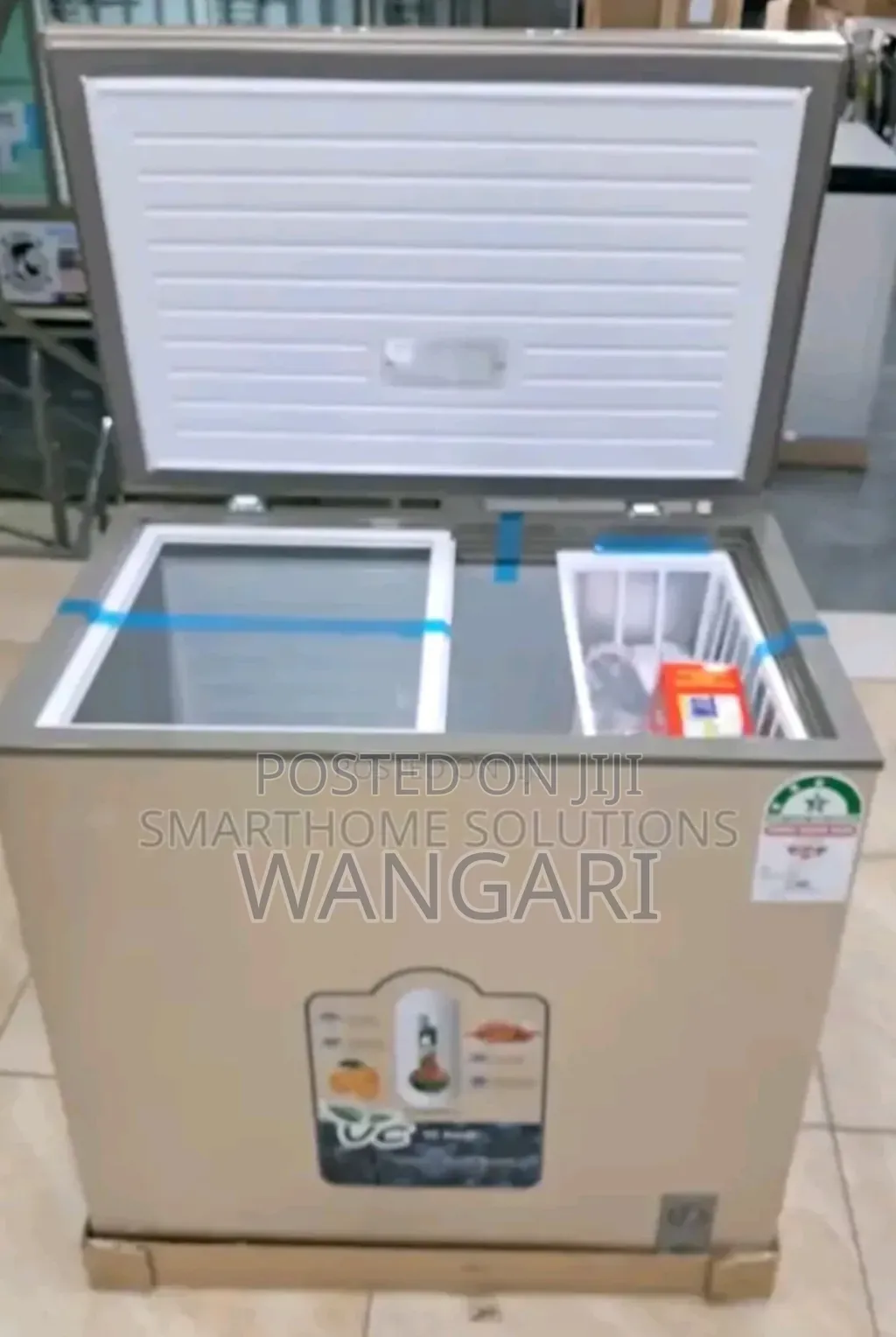 Colour Black Hisense 286l Freezer