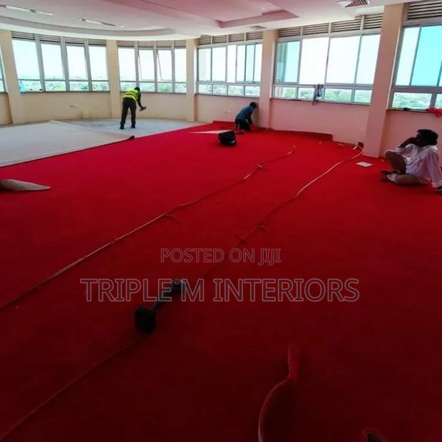 Luxury Red Wall-to-Wall Carpet – Usa Quality