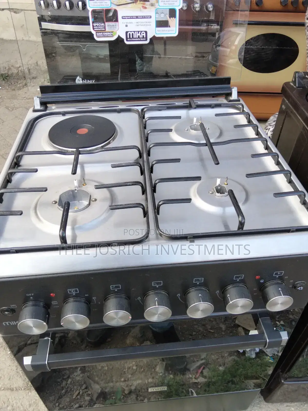 Mika Cooker 3+1 Cooker With Gas Leak Detection