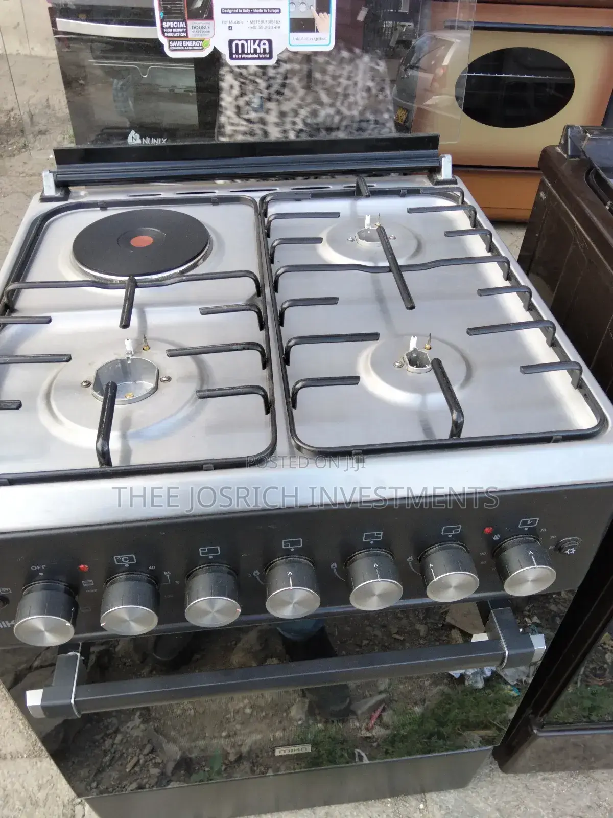 Mika Cooker 3+1 Cooker With Gas Leak Detection
