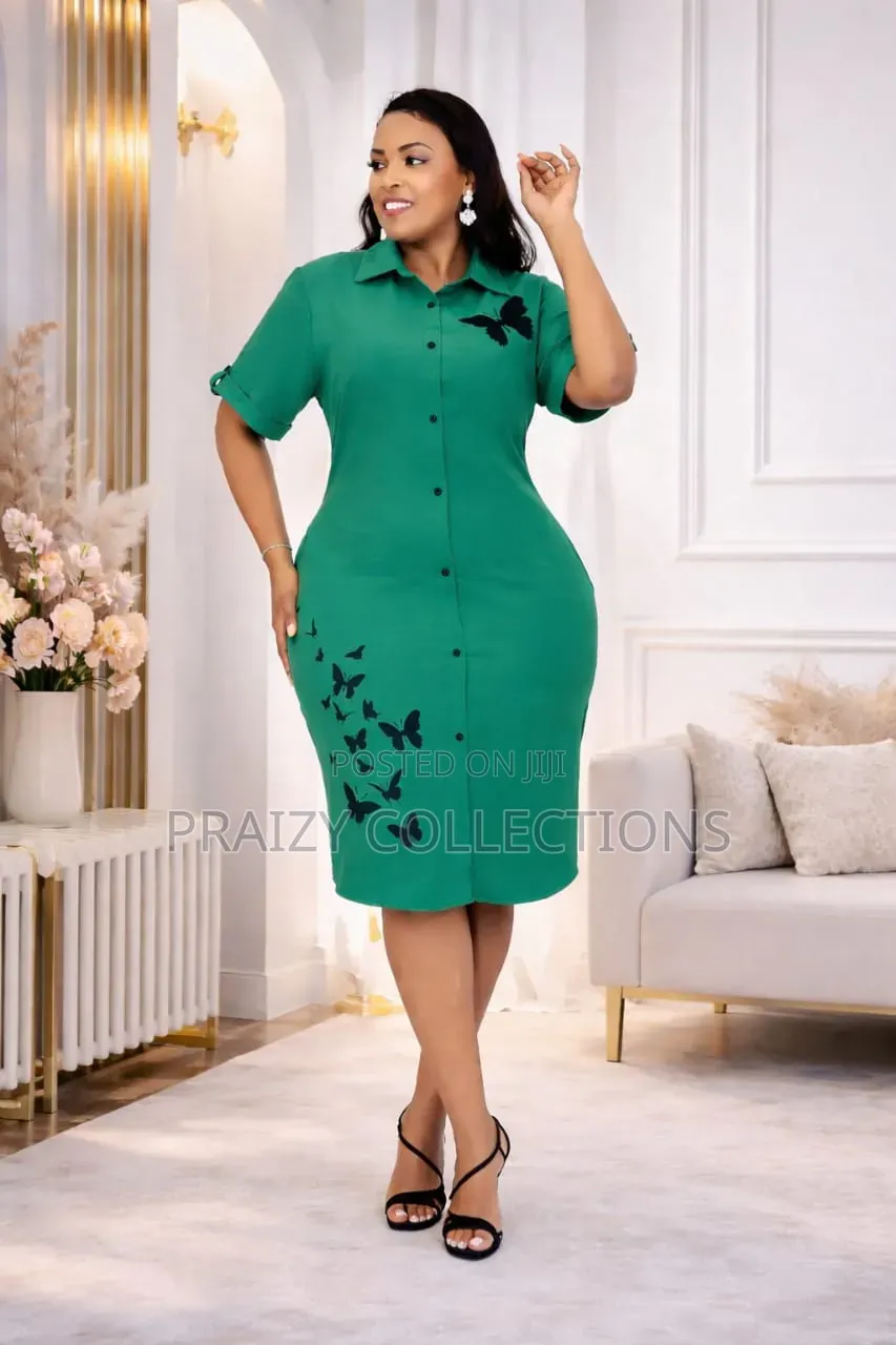 Shirt Dress (Breast Feeding Friendly)