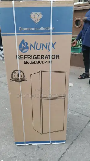 Nunix BCD-138 138l Double Door Refrigerator