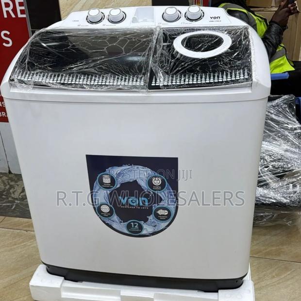 Von 13kg Twin Tub Washer Spinner Durable Design