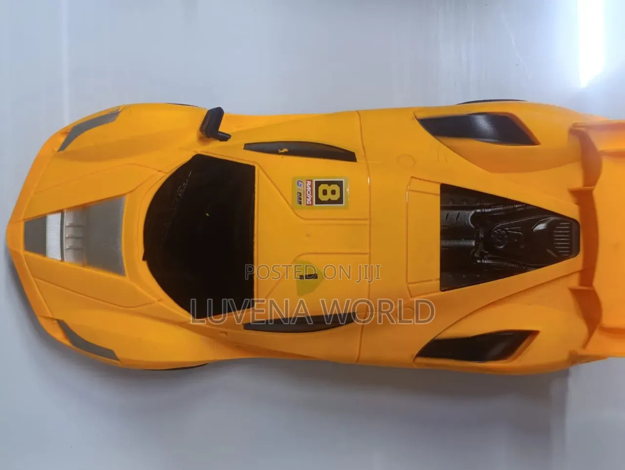 Yellow Salon Car