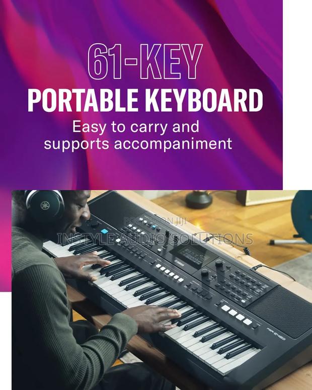Yamaha PSR E 483 New Model Keyboard Complete With Power Adapter