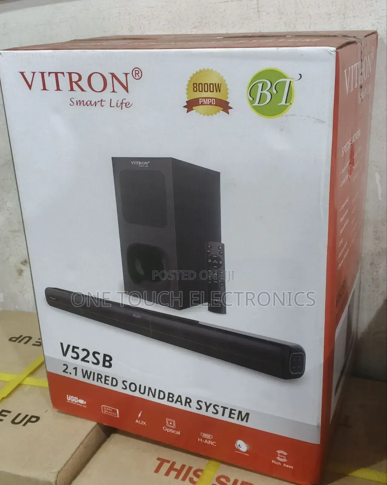 Vitron V52sb Soundbar System 8,000 Watts