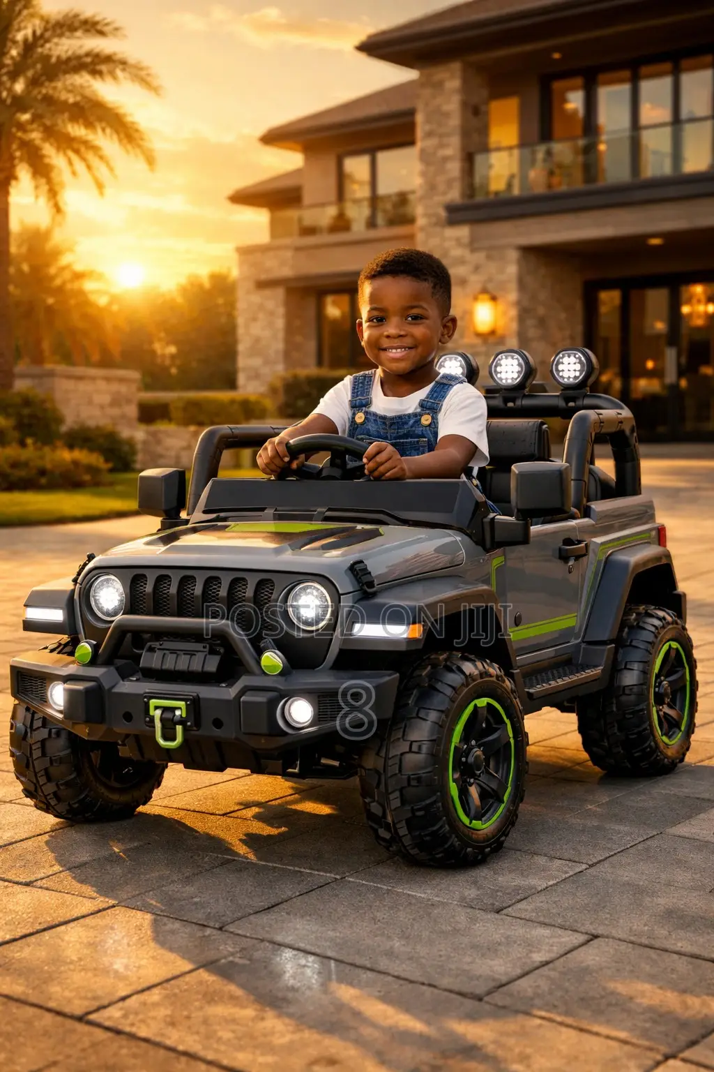Battery Powered Kids Ride on Jeep Toy Car