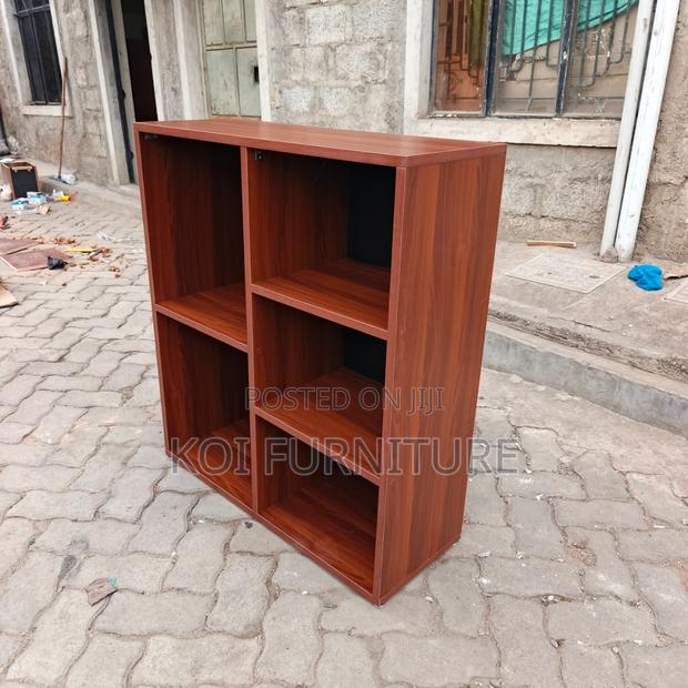 Office Bookcase : 5-Tier Engineered Wood Bookcase, - thumbnail 3