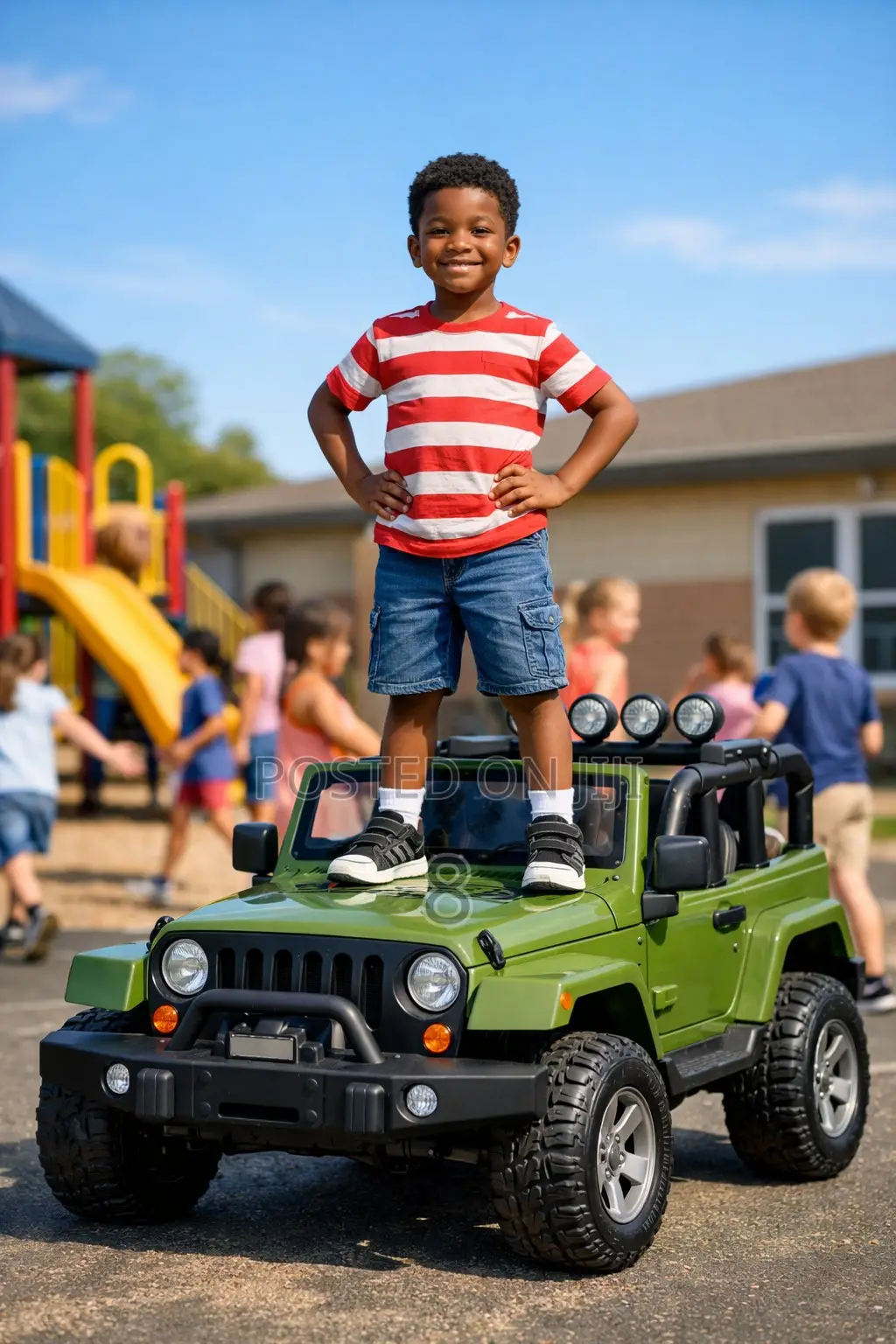 Battery Powered Kids Car With Parental Remote