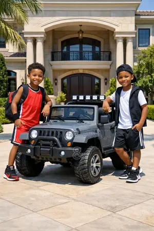 Kids Ride on Car With Safety Belt