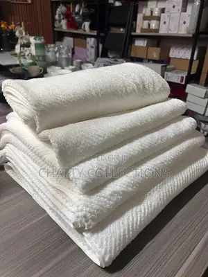 Plain White 70 Cm×140cm Heavy Luxe Cotton Towel