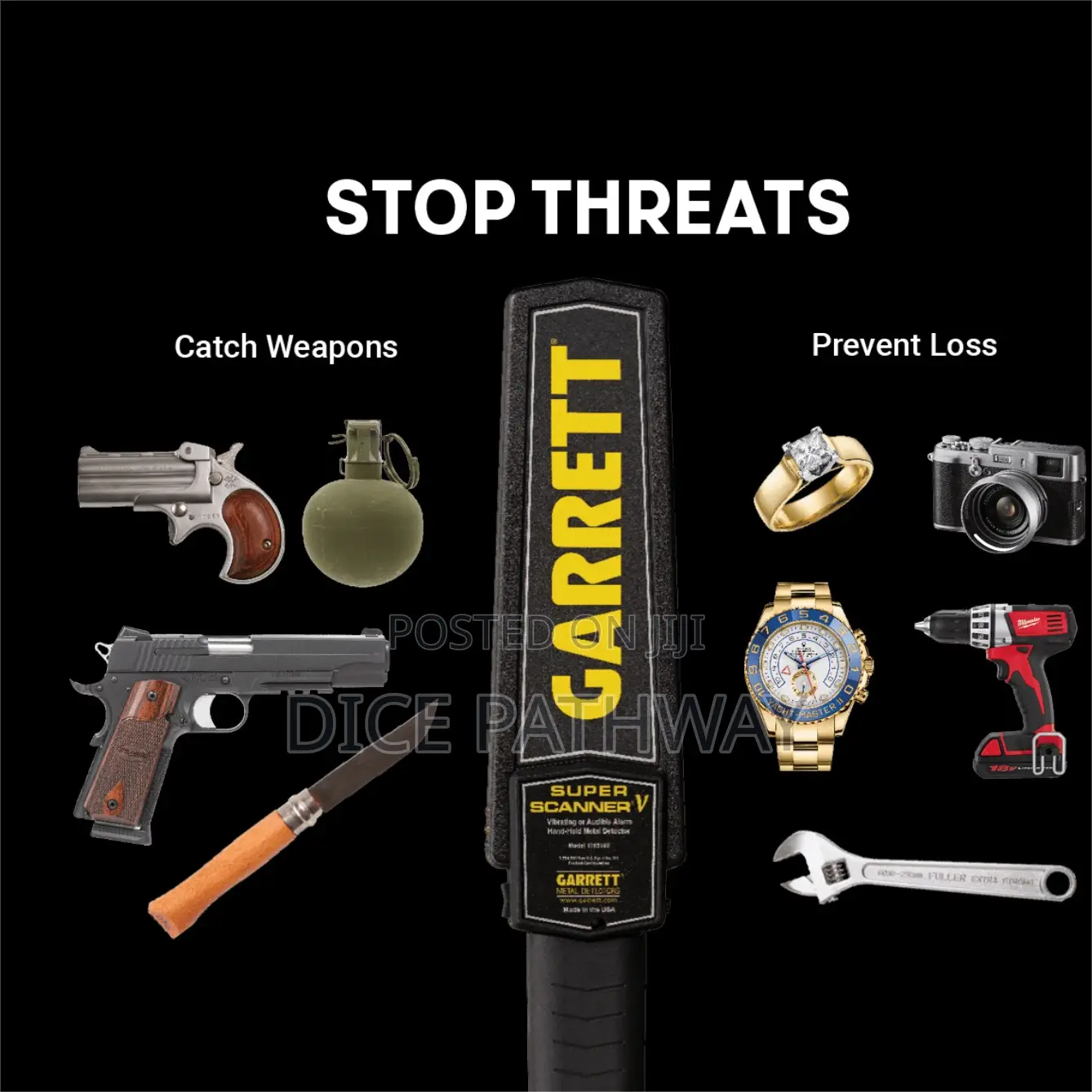 Garrett Super Scanner V Hand Held Metal Detector