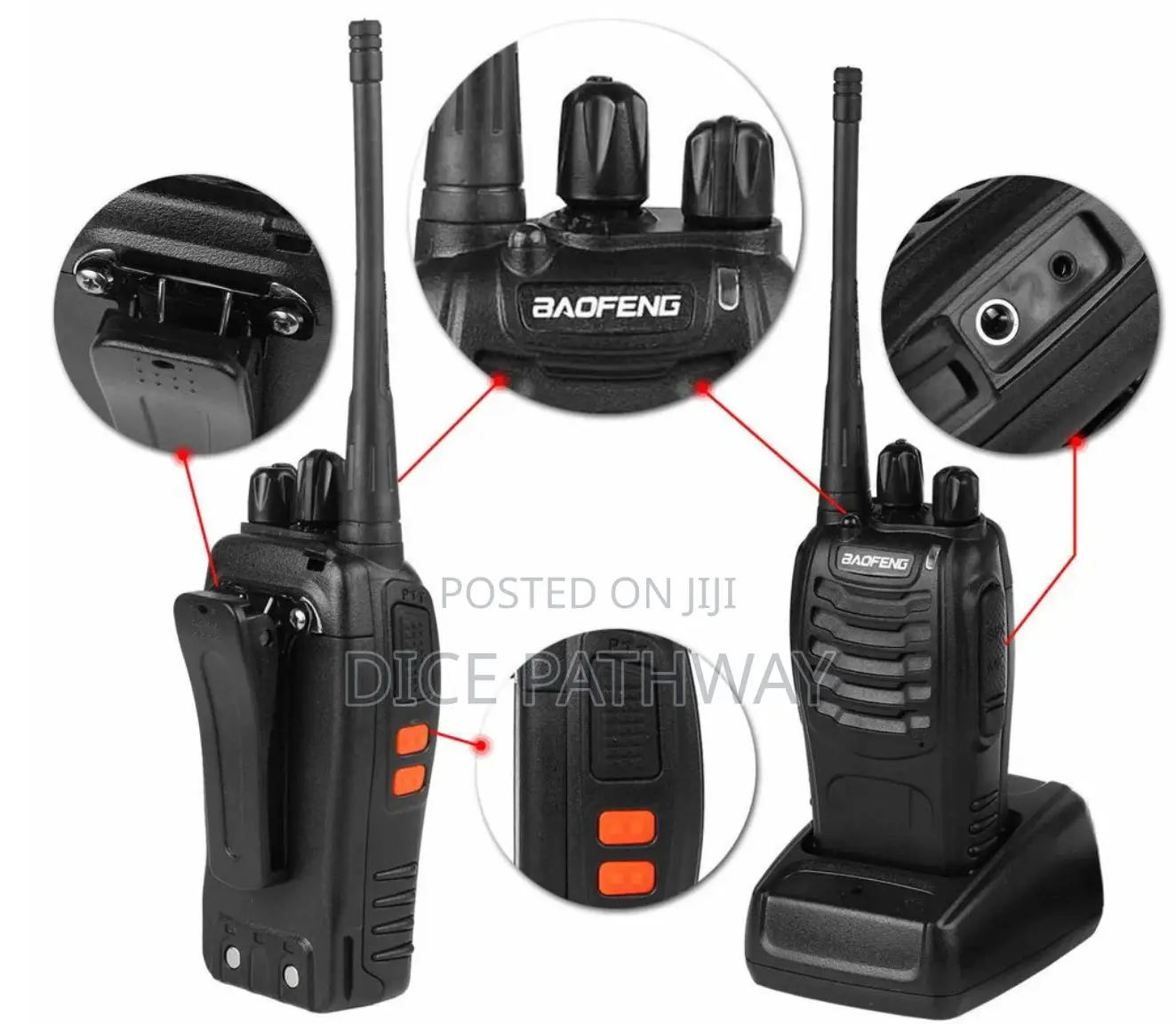 Baofeng Bf-888s [2 Pack] 5w Uhf Radio