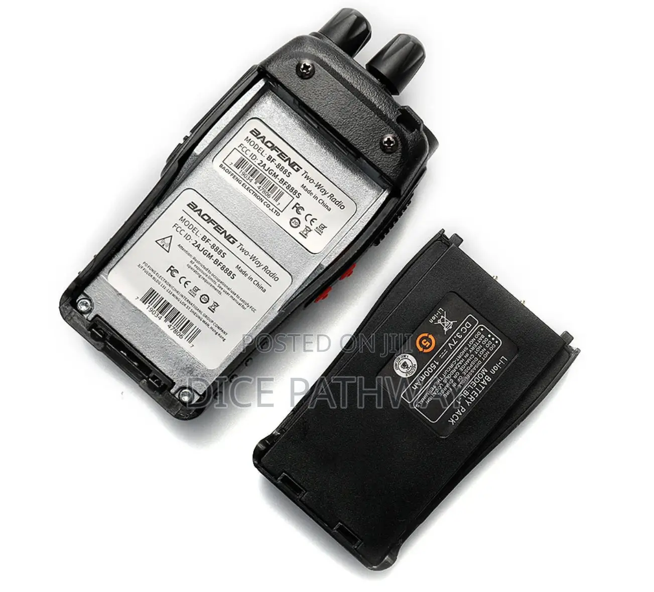 Baofeng Bf-888s [2 Pack] 5w Uhf Radio