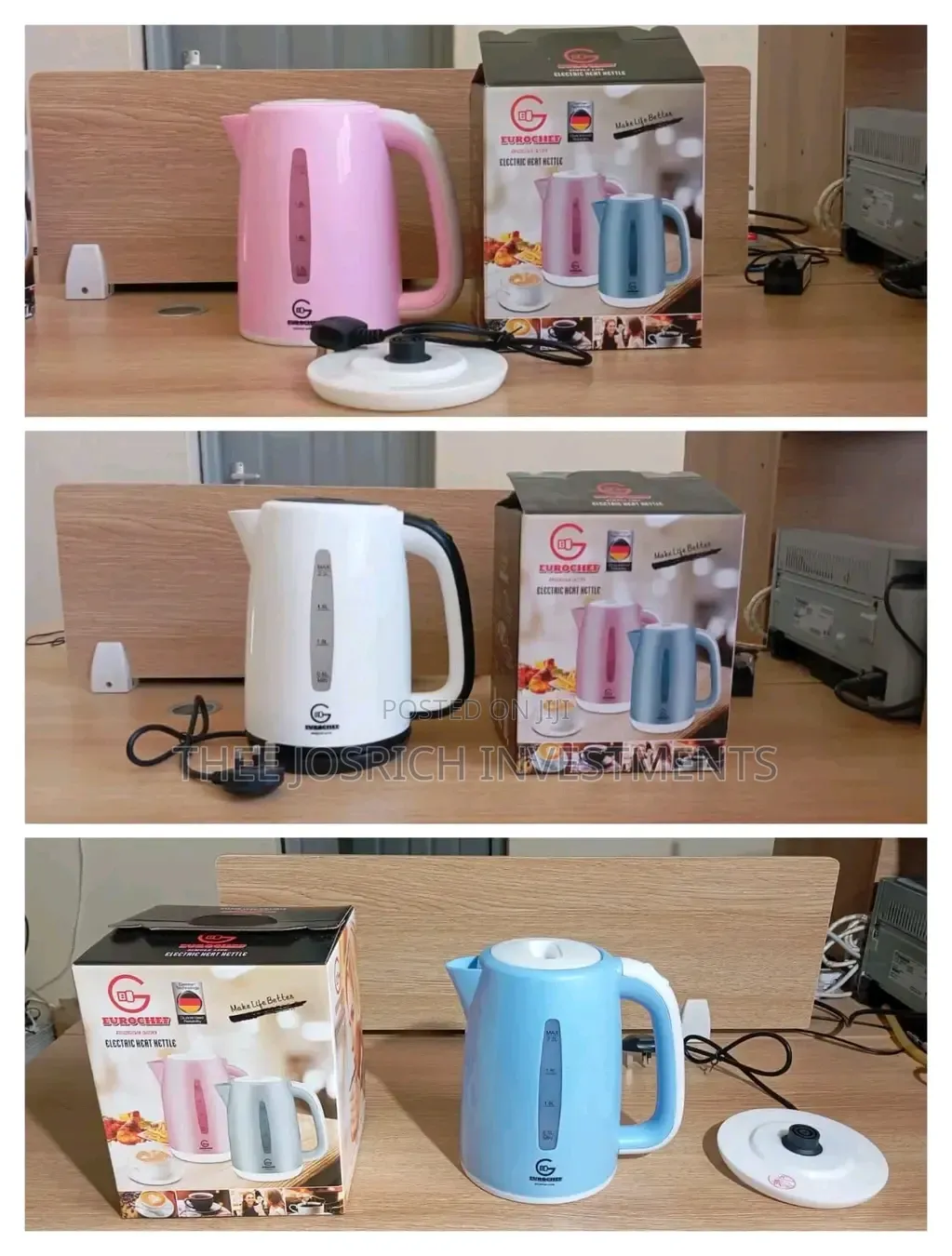 Eurochef Plastic Kettle