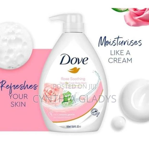 Dove Body Wash. Rose Soothing.