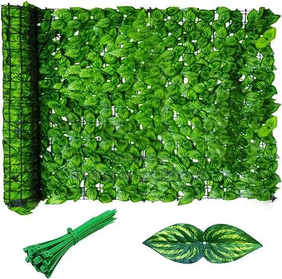 Durable Privacy Fence | Natural Green Look