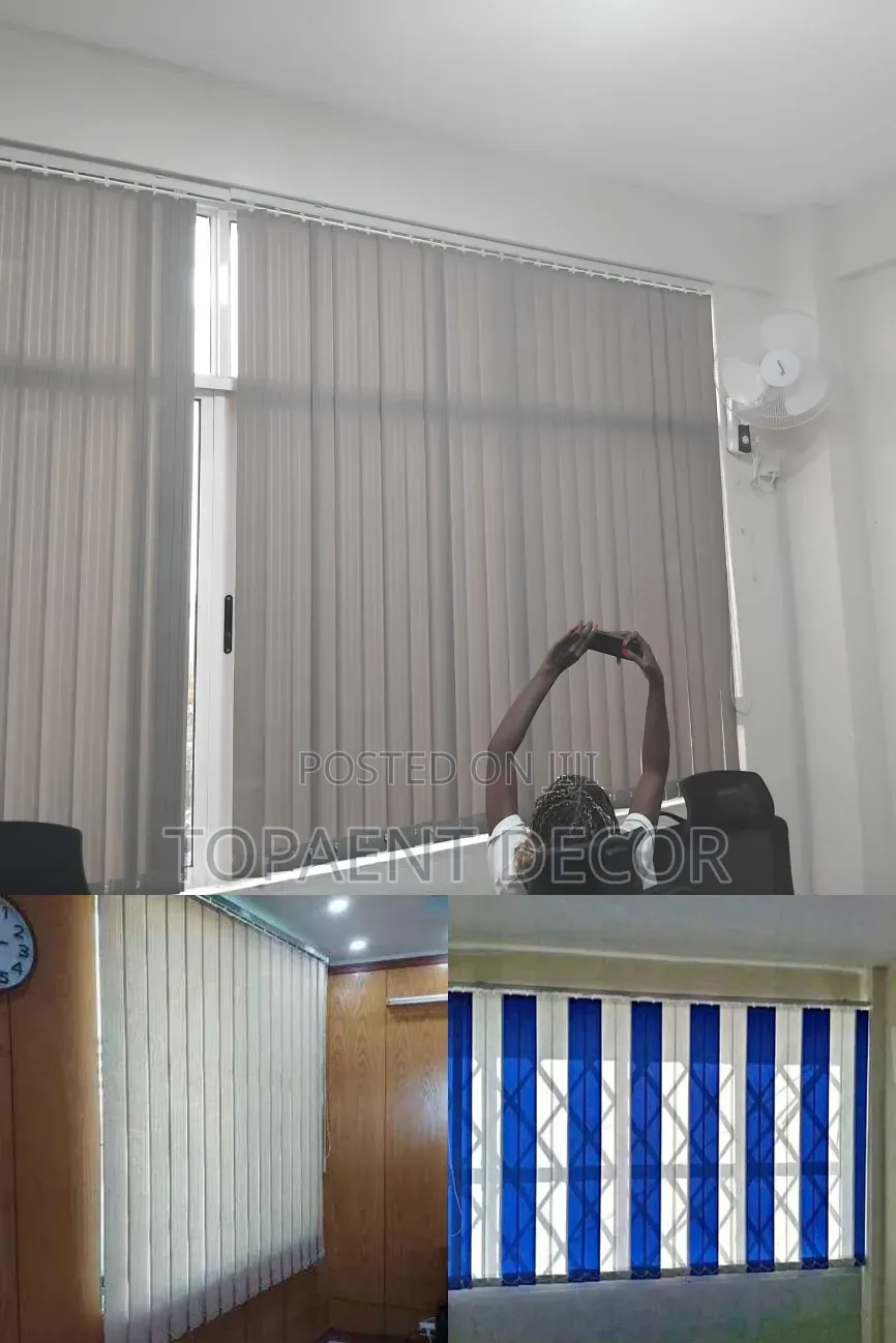 Where Comfort Meets Control, Vertical Window Blinds