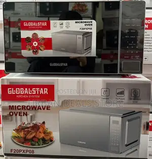 Globalstar 20 Litres Digital Microwave – Silver