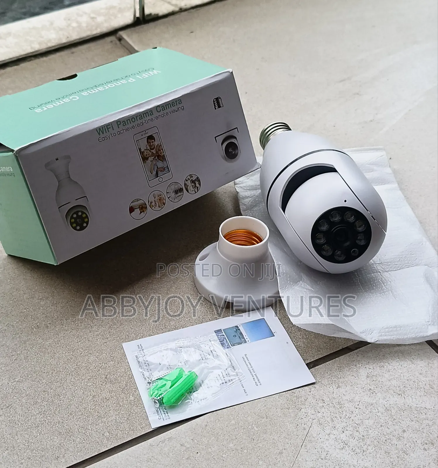 PTZ CCTV Smart Camera Bulb