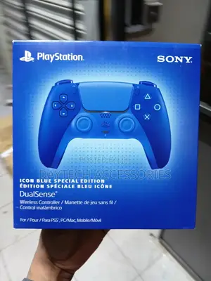 Sony Ps5 Icon Blue Special Edition Dualsense Controller