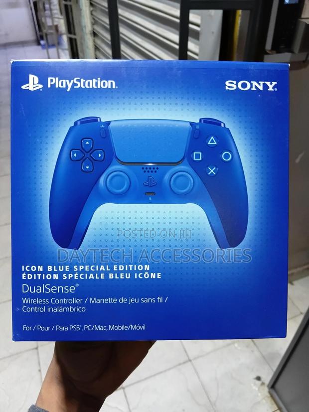 Sony Ps5 Icon Blue Special Edition Dualsense Controller - thumbnail 2
