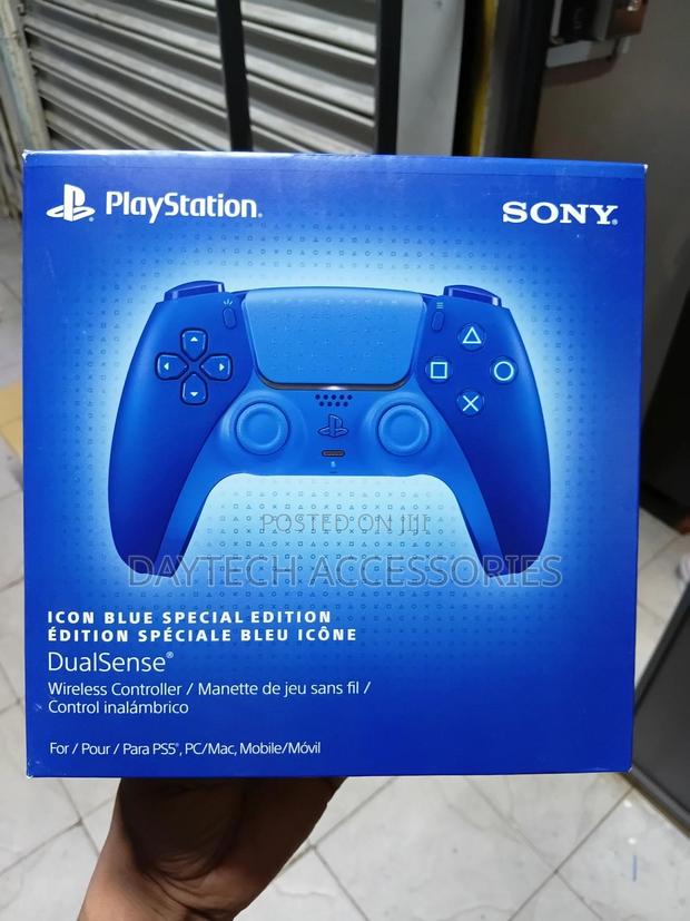 Sony Ps5 Icon Blue Special Edition Dualsense Controller