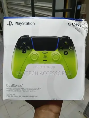 Sony Playstation 5 Dualsense Wireless Controller in the "Remix Green"