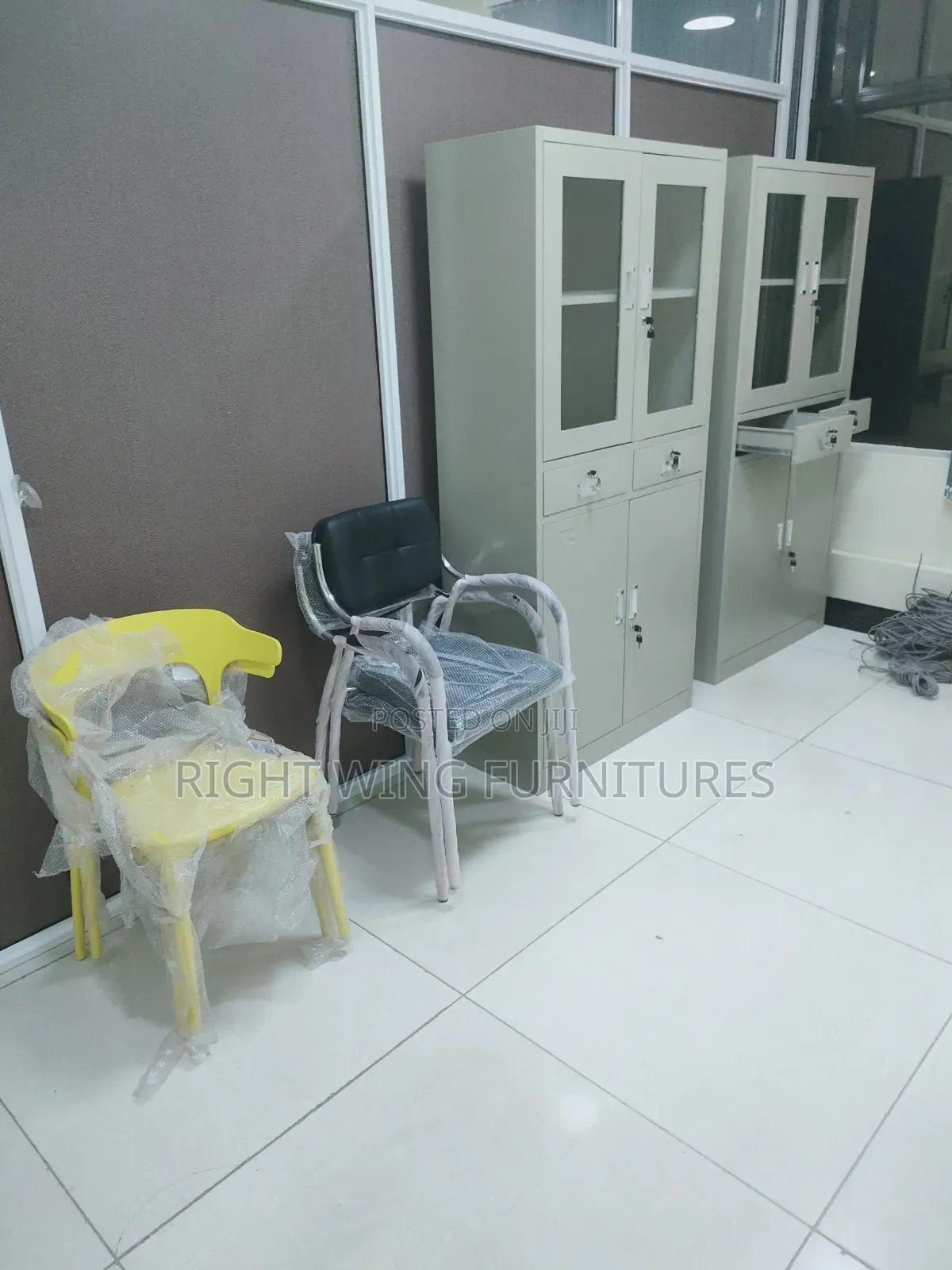 Chrome Waiting Chairs
