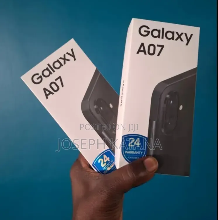 New Samsung Galaxy A07 128 GB Black