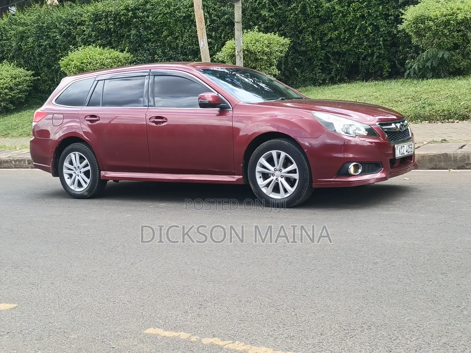 Subaru Legacy 2.5i Sedan 2012 Maroon