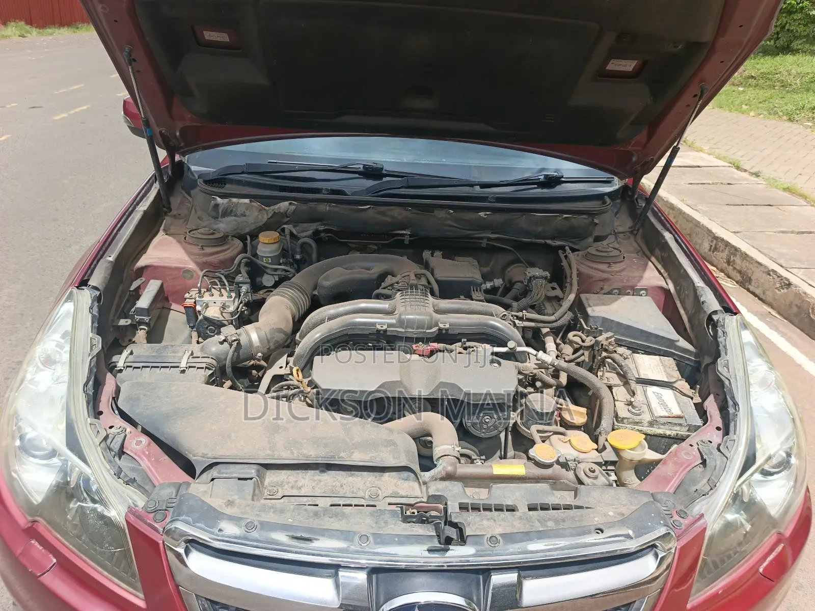 Subaru Legacy 2.5i Sedan 2012 Maroon