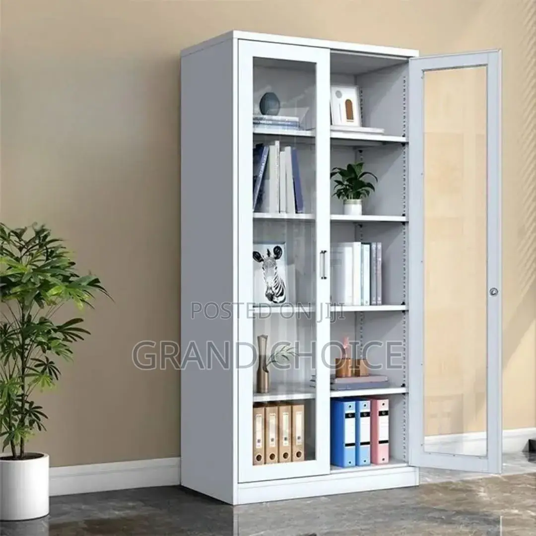 2 Door Full Glass Cabinet