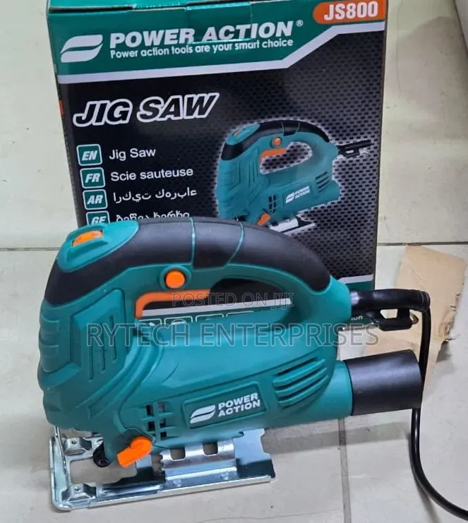 Power Action Electric Jig Saw Machine