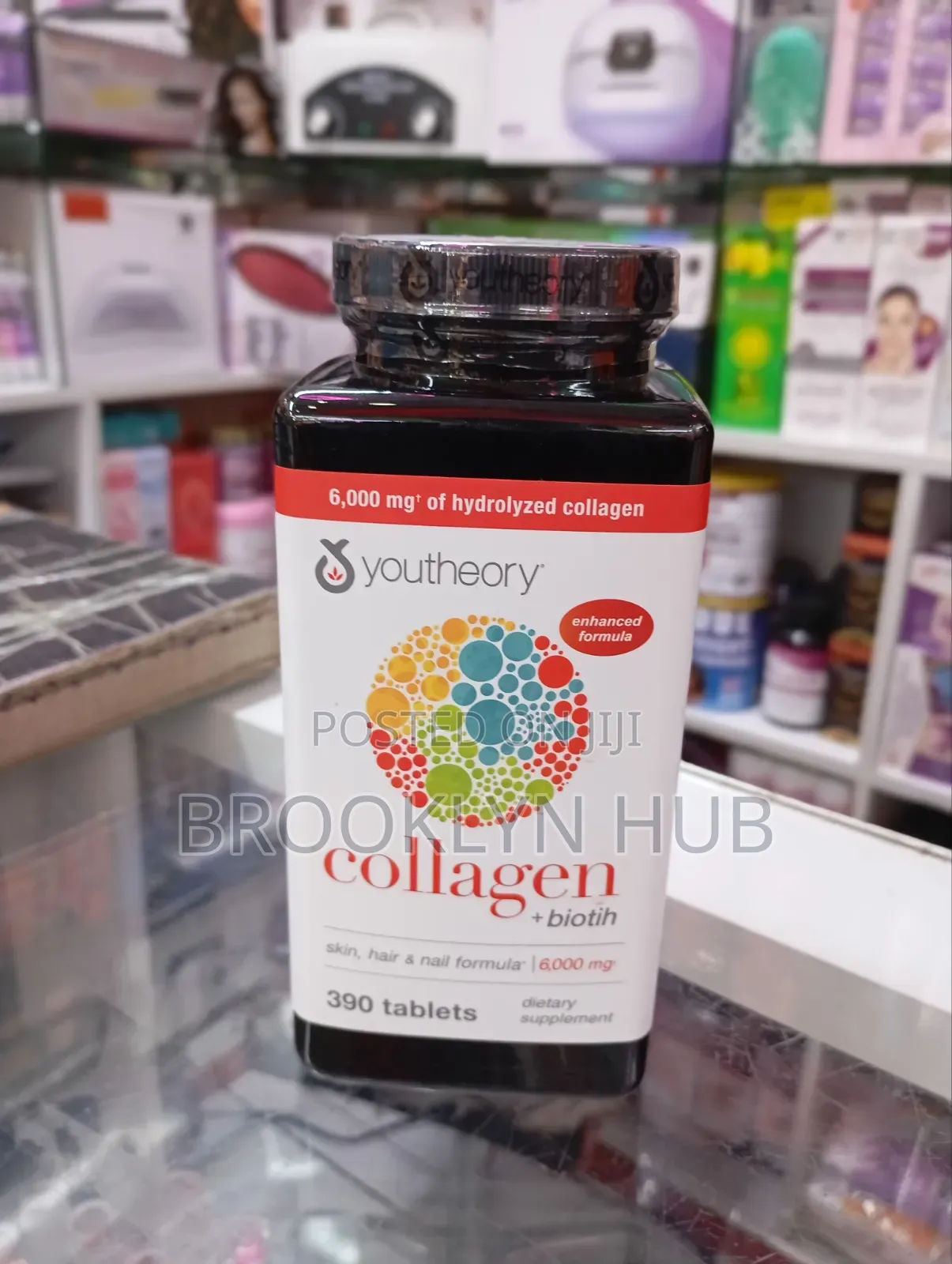 Youtheory Collagen + Biotin, a Dietary Supplement