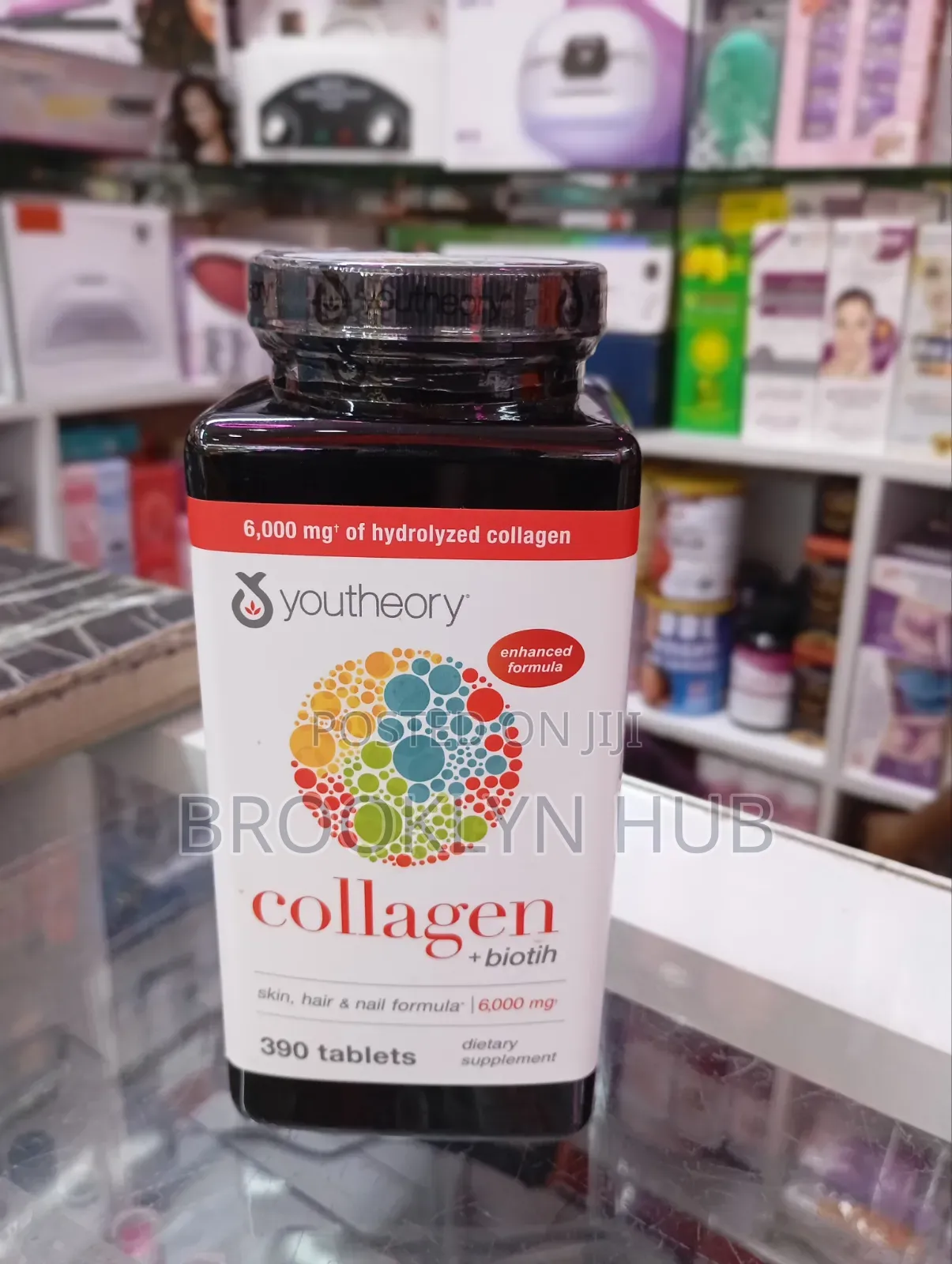 Youtheory Collagen + Biotin, a Dietary Supplement