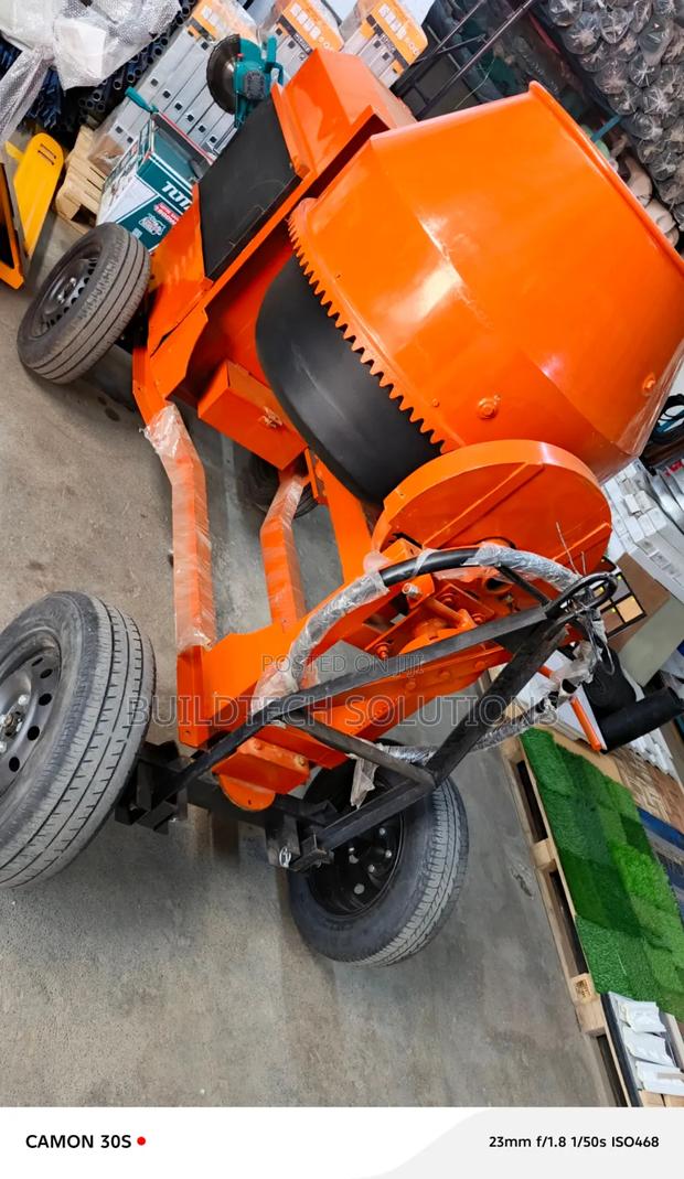 Titan Concrete Mixer 500l 6.5hp High Performance