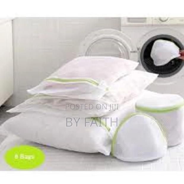 6 in 1 Reusable Mesh Laundry Pouch for Travel