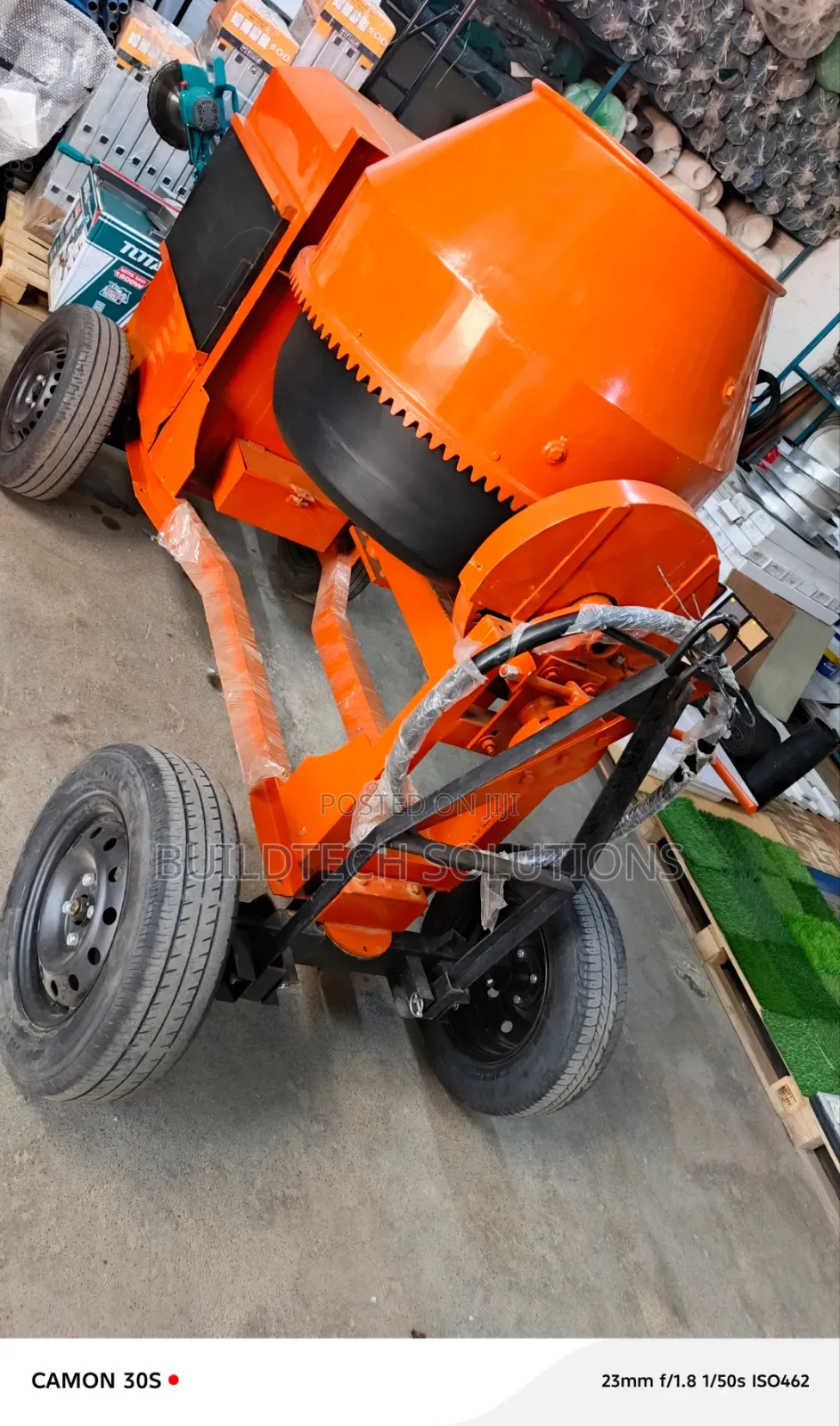 Titan 500l Concrete Mixer 6.5hp Diesel Engine