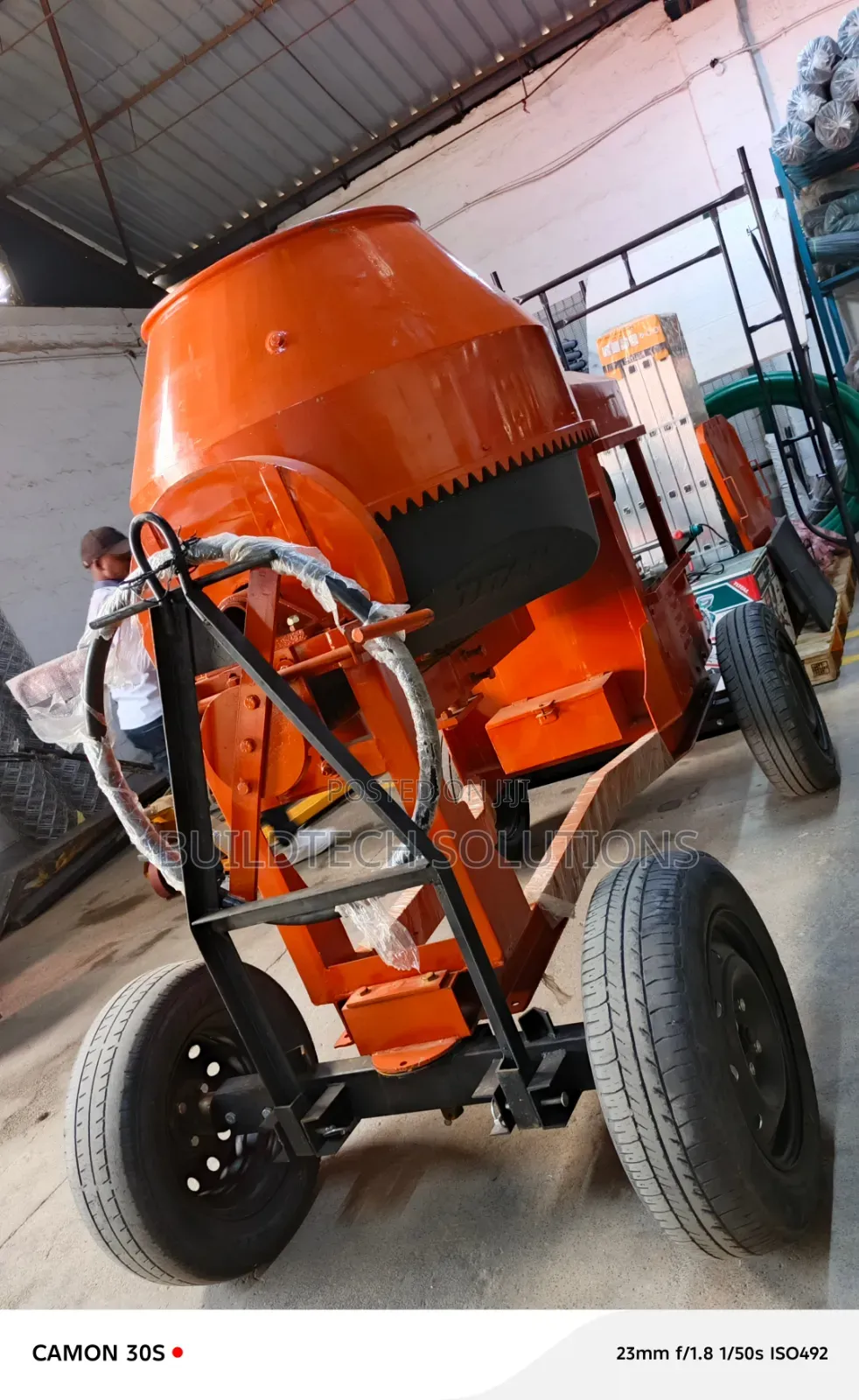 Titan Heavy Duty Concrete Mixer 500l 1200rpm