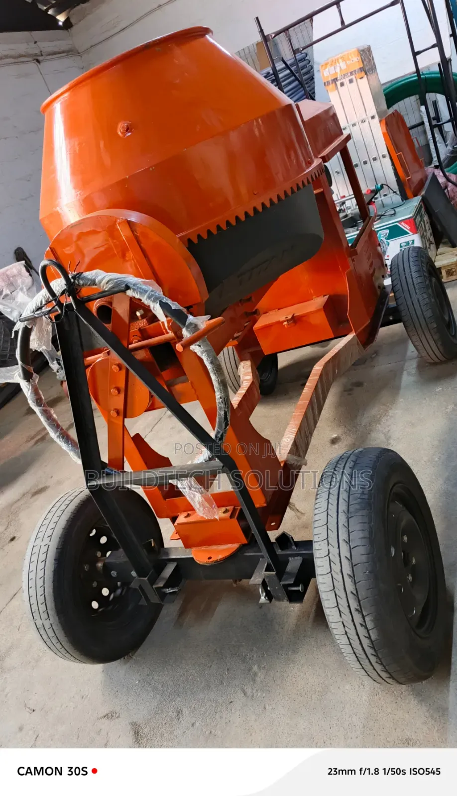 Titan 6.5hp Concrete Mixer 500l for Construction