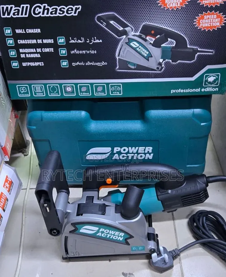 1600watts Power Action Wall Chaser Machine
