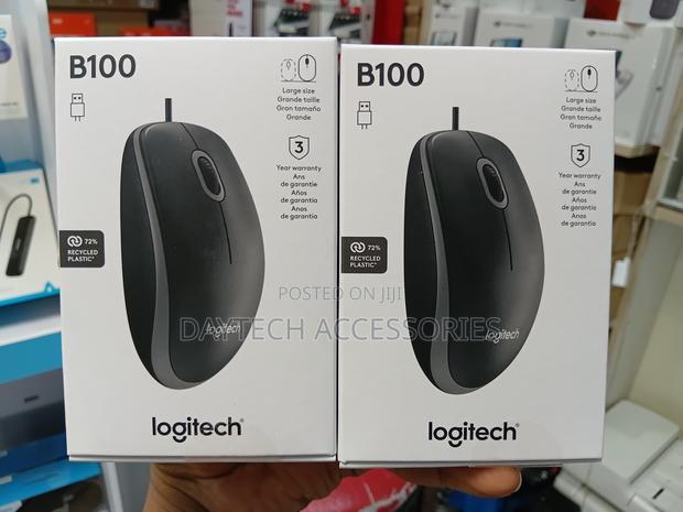Mouse Logitech B100 - Black