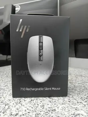 Hp 6e6f1aa 710 Rechargeable Silent Mouse 1200 Dpi 2.4 Ghz.