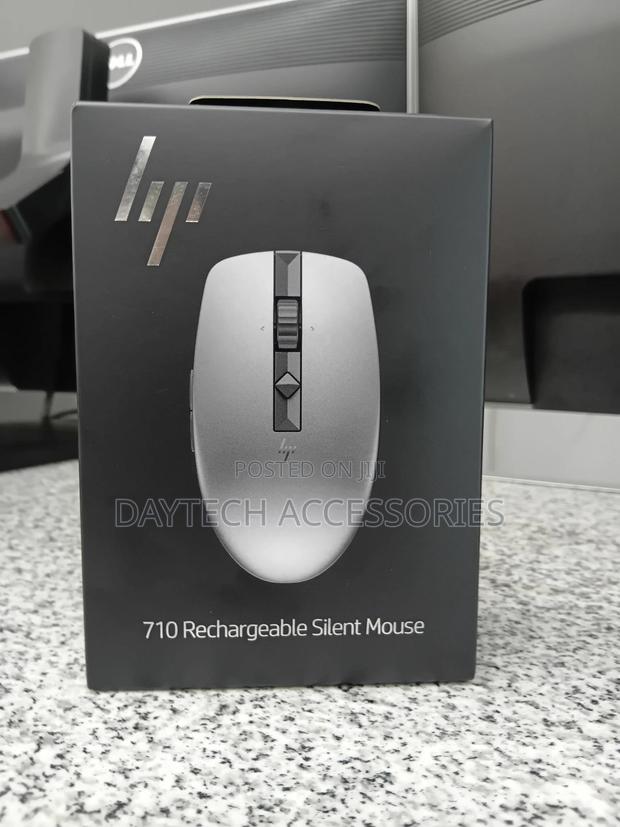 Hp 6e6f1aa 710 Rechargeable Silent Mouse 1200 Dpi 2.4 Ghz.