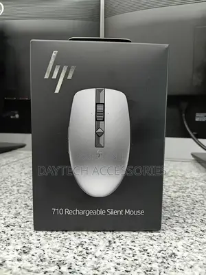 Hp 6e6f1aa 710 Rechargeable Silent Mouse 1200 Dpi 2.4 Ghz.