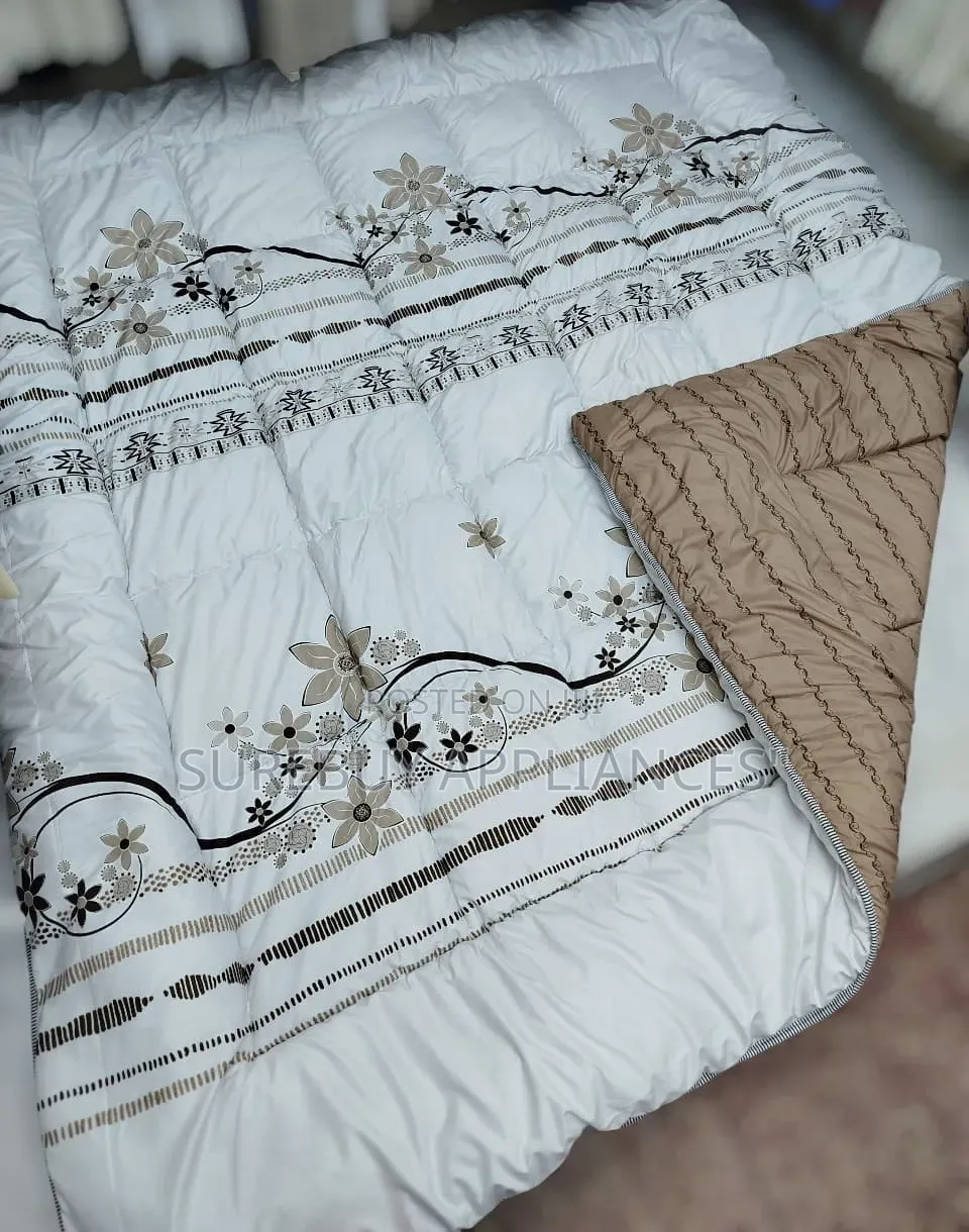 6×7 Double-Sided Heavy Cotton Binded Duvet Set (Warm Durable)